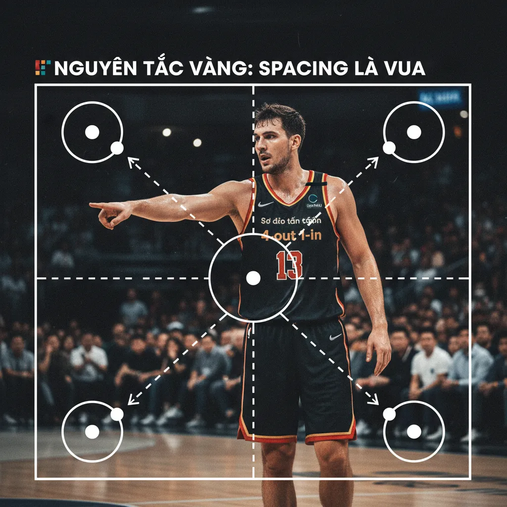 Hệ thống 4-out 1-in tạo ra khoảng trống cho những pha đột phá