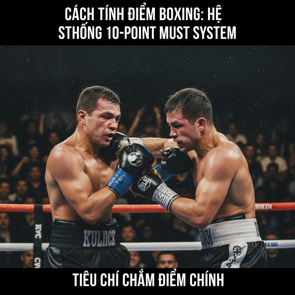 A boxer is knocked down and the referee begins the count