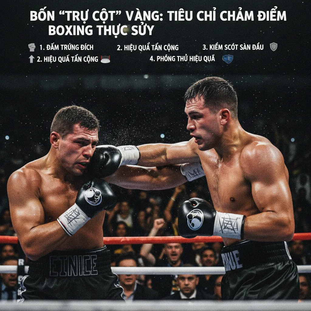 Phòng thủ cũng là một cách ghi điểm trong Boxing