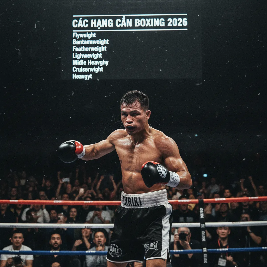 Hệ thống hạng cân Boxing hiện đại: Một mê cung có quy luật