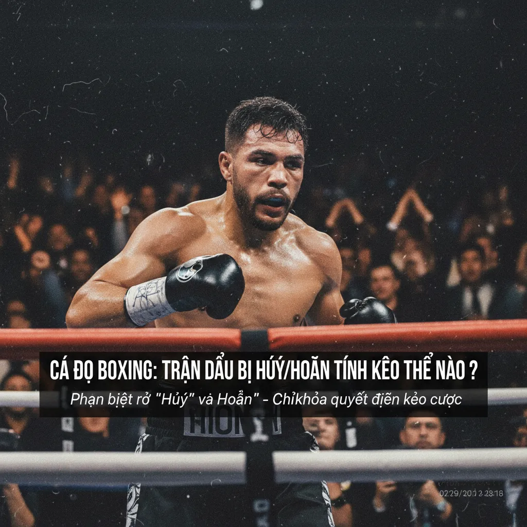 Phân biệt rõ "Hủy" và "Hoãn" - Chìa khóa quyết định kèo cược